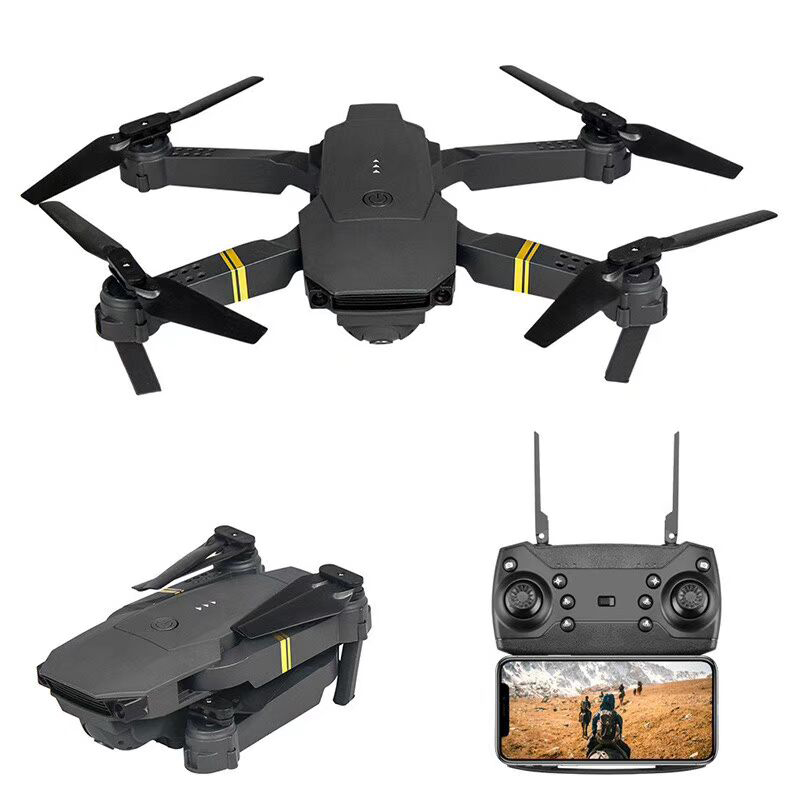 Αναδιπλούμενο Μικρό Drone Κιτ Με Τηλεχειριστήριο 4 Καναλιών, 1080p, Με App, Γυροσκόπιο 6 αξόνων, SKY-97 Foldable Mini Drone Set
